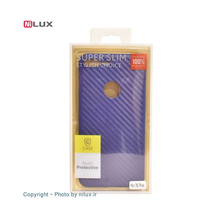 قاب گوشی C Case رنگ سورمه ای مناسب برای گوشی های آیفون 7 پلاس