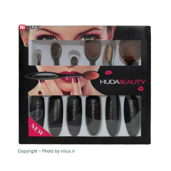 پک برس های آرایشی Huda Beauty بسته 6 عددی