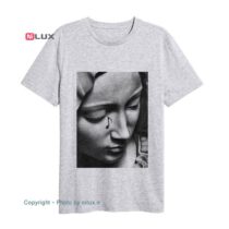 تی شرت ماسادیزان مدل مریم مقدس کد 236 با قابلیت سفارشی سازی در طرح