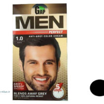 کیت رنگ مو مردانه مشکی گپ سری Men Perfect شماره 1.0 حجم 50 میلی لیتر