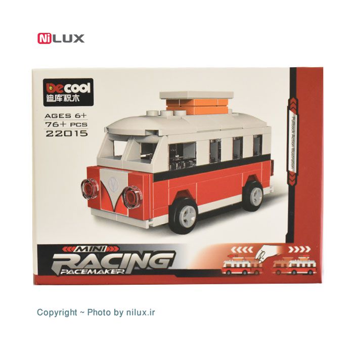 ساختنی دکول سری Mini Racing کد 22015