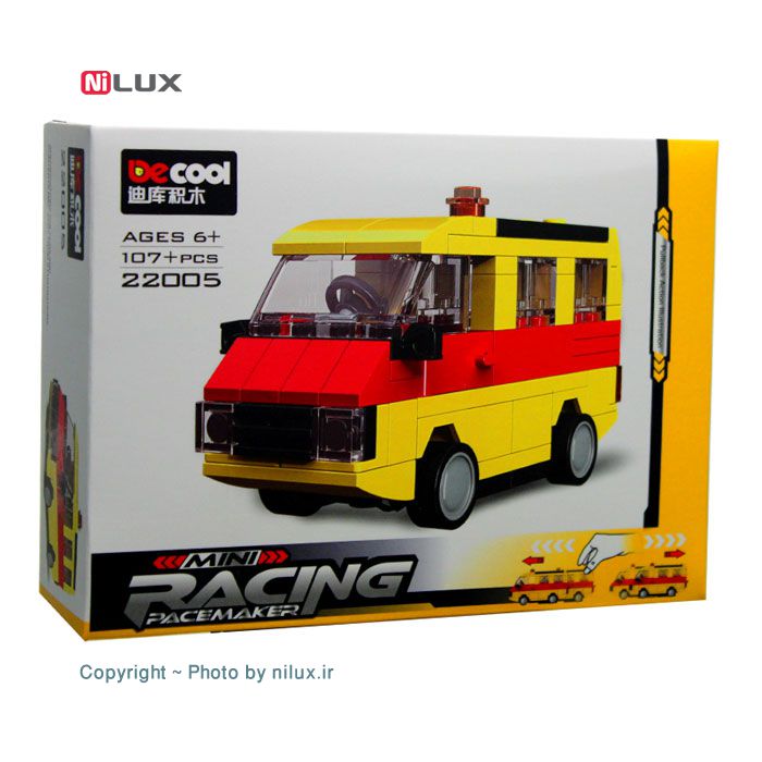 ساختنی دکول سری Mini Racing کد 22005