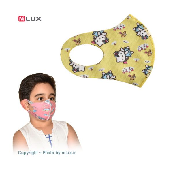 ماسک تنفسی طرح دار کودک کد 005