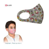ماسک تنفسی طرح دار کودک کد 002