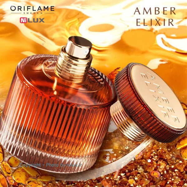 ادو پرفیوم زنانه اوریف لیم مدل Amber Elixir حجم 50 میلی لیتر