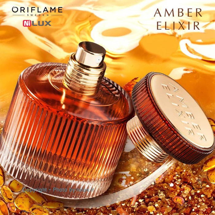 ادو پرفیوم زنانه اوریف لیم مدل Amber Elixir حجم 50 میلی لیتر