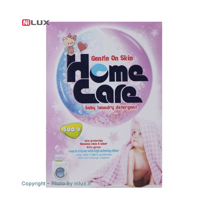پودر لباسشویی کودک هوم کر مدل Gentle وزن 500 گرم