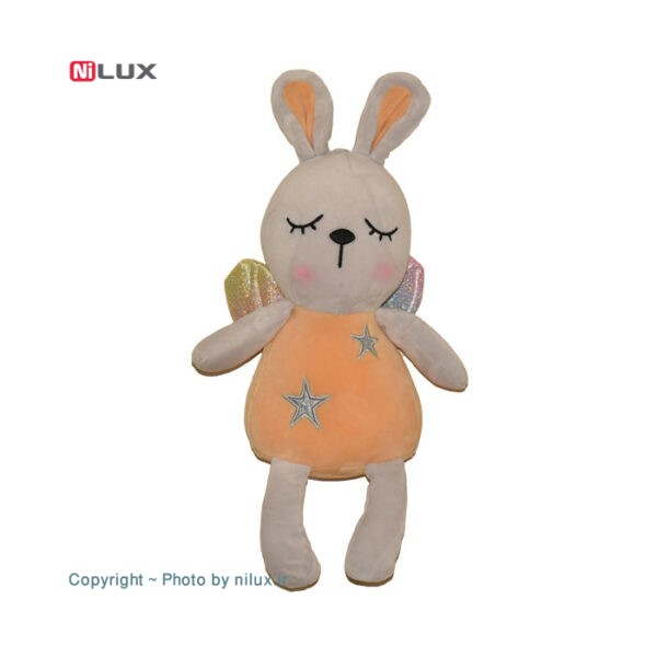 عروسک خرگوش نارنجی مدل فرشته