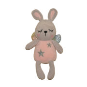 عروسک خرگوش صورتی مدل فرشته