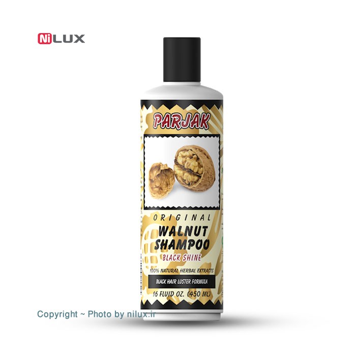 شامپو پرژک مدل Walnut وزن 450 گرم