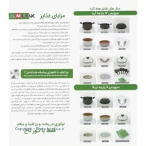 سرویس خوراک پز 8 پارچه اریکا