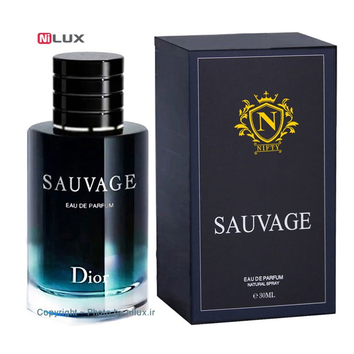 ادو پرفیوم مردانه نیفتی مدل Sauvage حجم 30 میلی لیتر