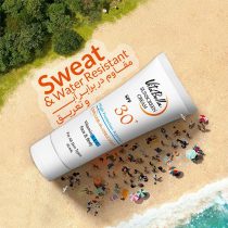 کرم ضد آفتاب spf۵۰ بی رنگ ویتابلا حجم ۴۰ میلی لیتر