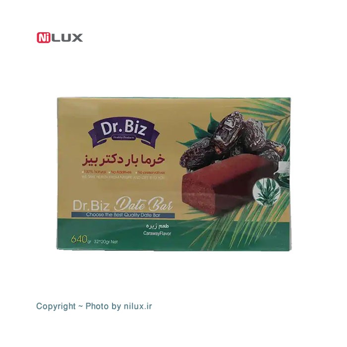 خرما بار زیره دکتر بیز 640 گرمی