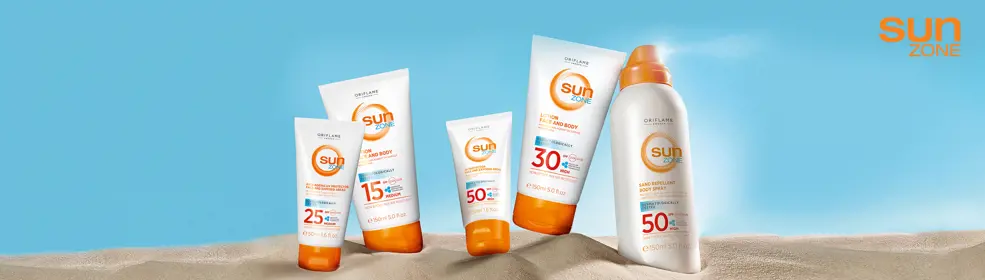 کرم ضدآفتاب اوریف لیم مدل Sun zone حجم 50 میلی لیتر