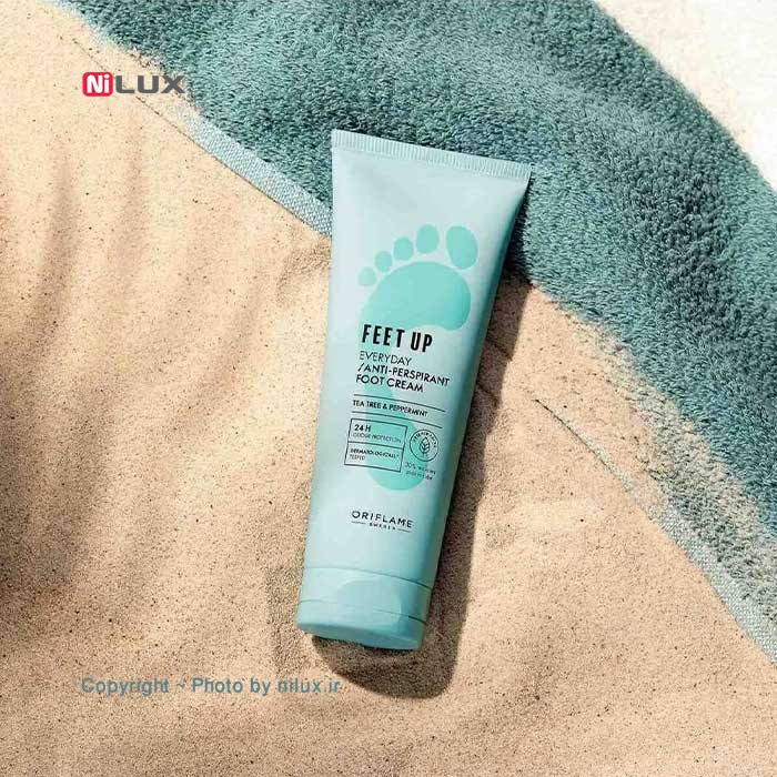 کرم پا اوریف لیم سری Feet Up مدل Anti perspirant حجم 75 میلی لیتر