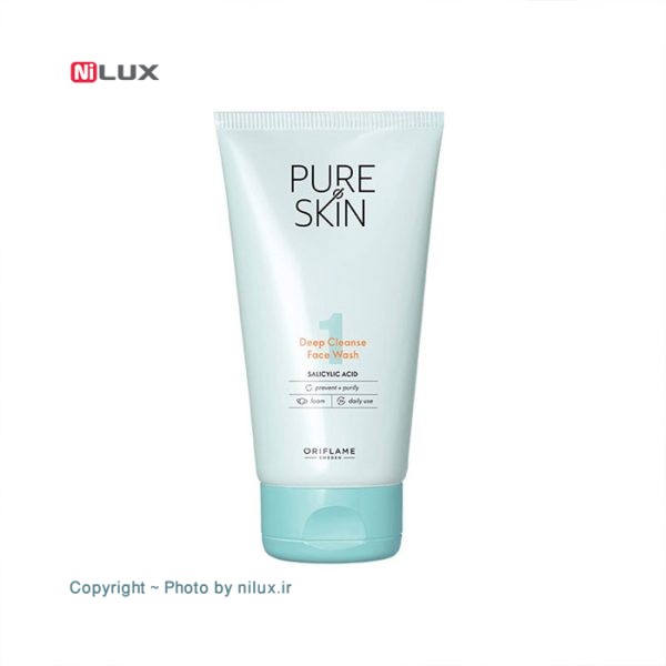 فیس واش اوریف لیم مدل Pure Skin حجم 150 میلی لیتر