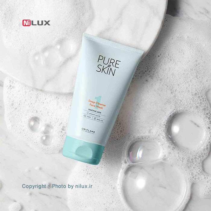 فیس واش اوریف لیم مدل Pure Skin حجم 150 میلی لیتر