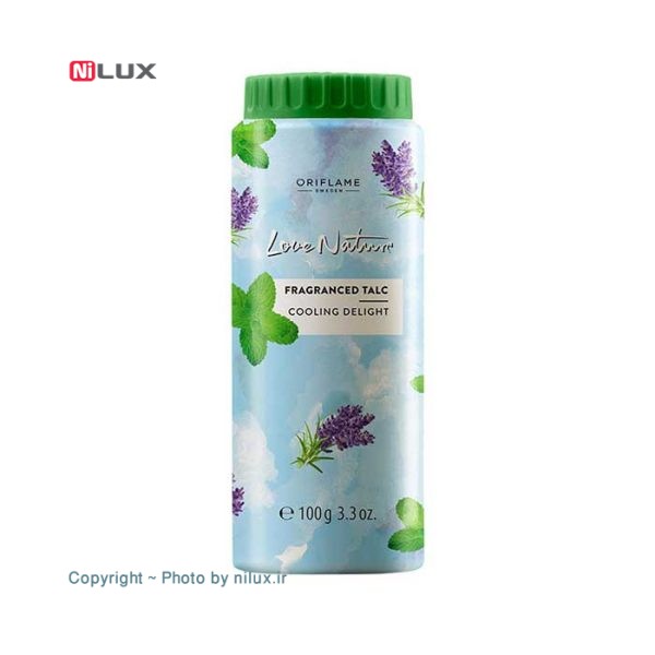 پودر بدن اوریف لیم سری Love Nature مدل Cooling Delight وزن 100 گرم