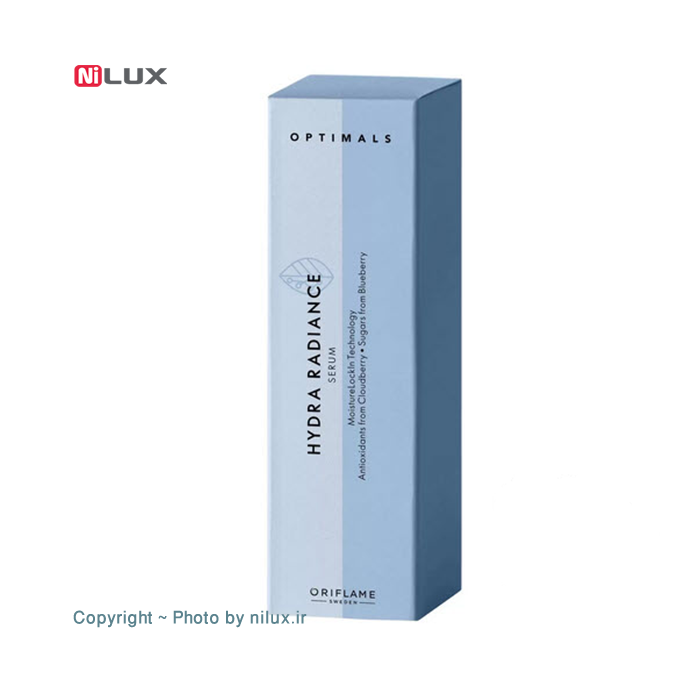 سرم آبرسان اوریف لیم سری Optimals مدل Hydra Radiance حجم 30 میلی لیتر