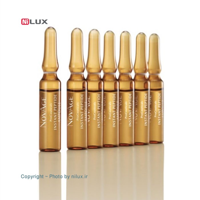 آمپول غیرتزریقی لیفت فوری اوریف لیم سری Novage مدل Peptide بسته 7 عددی