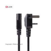 کابل برق سه پین منبع تغذیه کامپیوتر 10 آمپر 1.8 متری