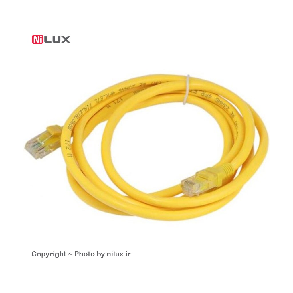 کابل شبکه بلدن مدل UTP/5e طول 3 متر